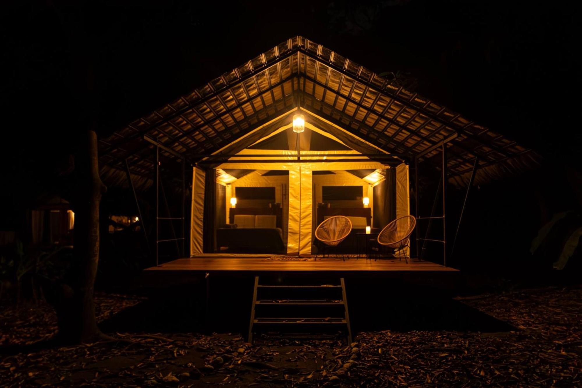 Four Monkeys Eco Lodge - Jungle & Beach Cabo Matapalo Exterior foto