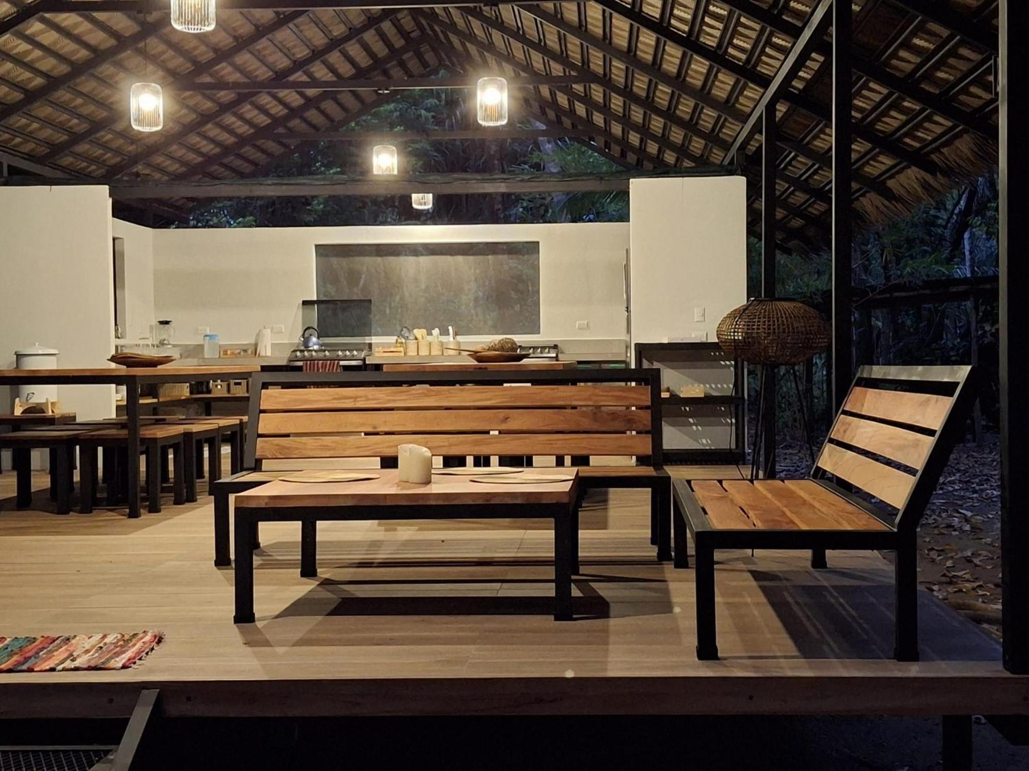 Four Monkeys Eco Lodge - Jungle & Beach Cabo Matapalo Exterior foto